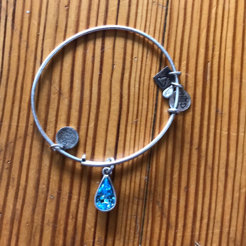 alex and ani bracket with turquoise gem